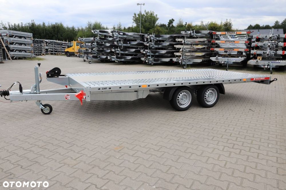 TEMARED CAR DECK 4521/2 S 2,7T 450x215cm  Wypełnienie blachą aluminiową DMC 2700kg Koła 195R13C - 6