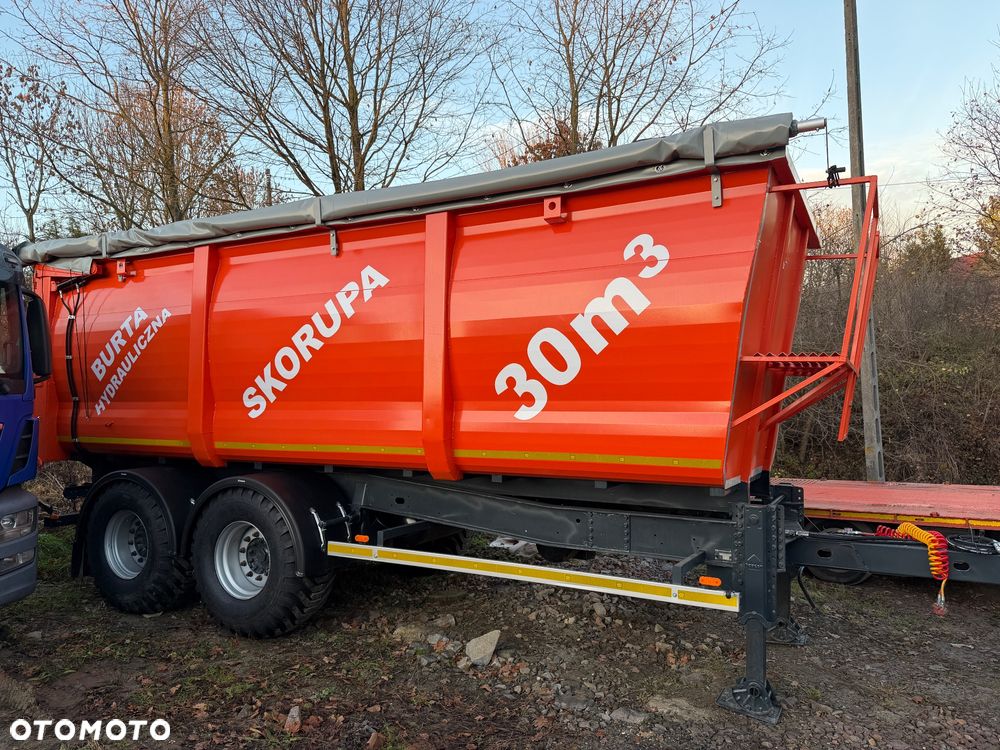 Huffermann Przyczepa rolnicza ciężarowa rolnicza tandem nie tridem wywrotka nowa skorupa - 5