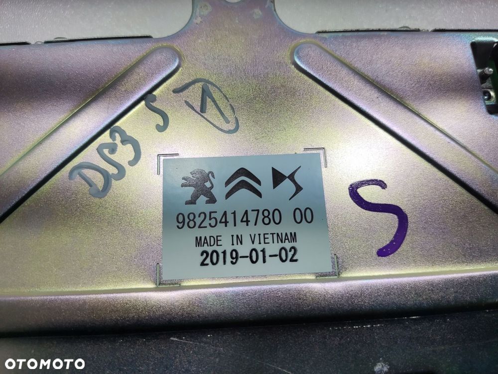 moduł sterownik audio citroen ds3 ds 3 crossback 9825414780 2019-2022 - 4