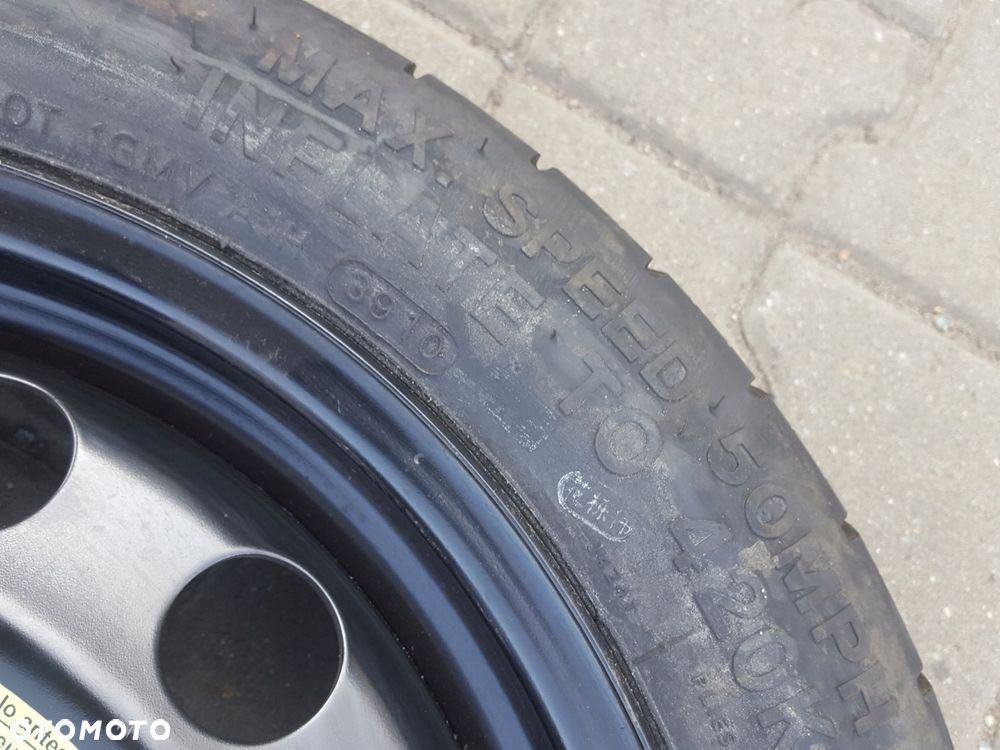 SEAT LEON II ALTEA A3 8P KOŁO DOJAZDOWE 16 5X112 LEWAREK - 7