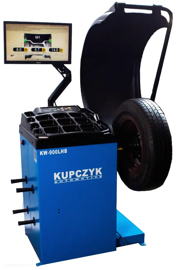 Wyważarka automatyczna do kół osobowych dostawczych KW-900LHB laser Kupczyk - 3