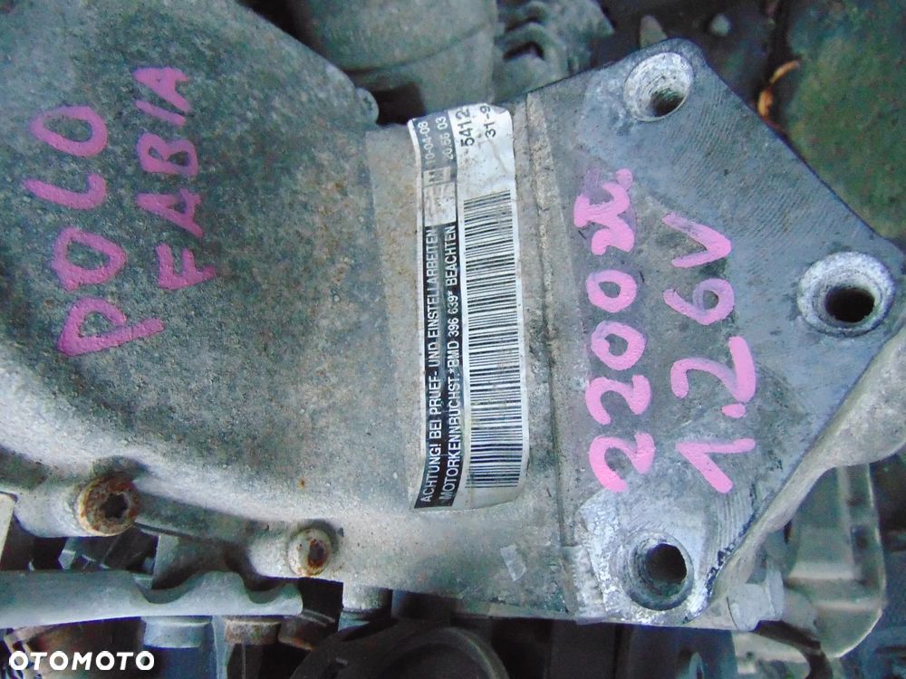 silnik skoda fabia 1,2 6v - 4