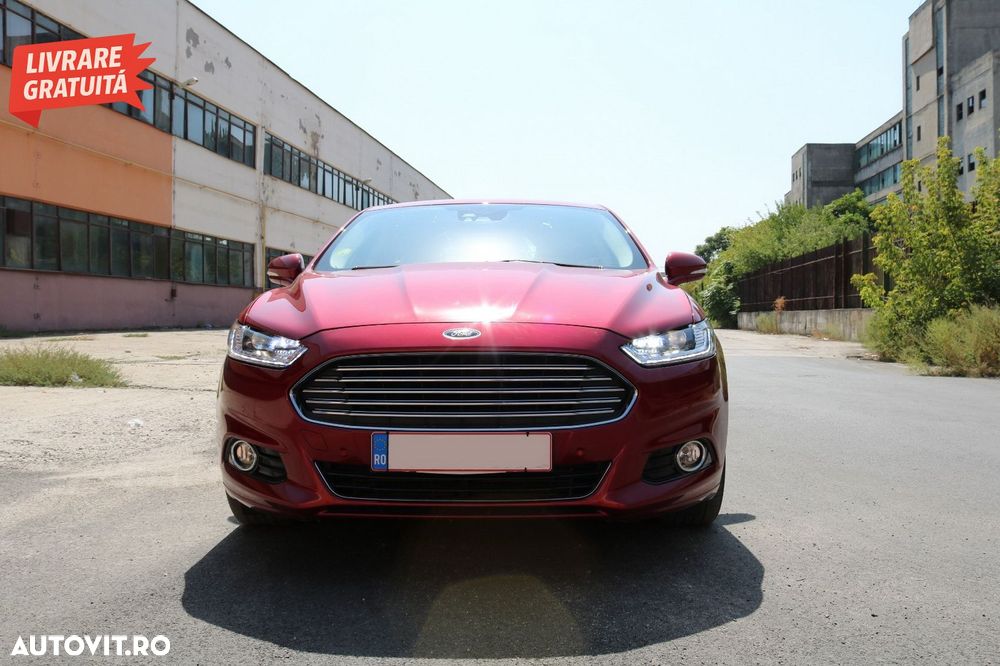 Faruri LED DRL Ford Mondeo MK5 (2013-2016) Semnalizare Secventiala Crom- livrare gratuita - 13