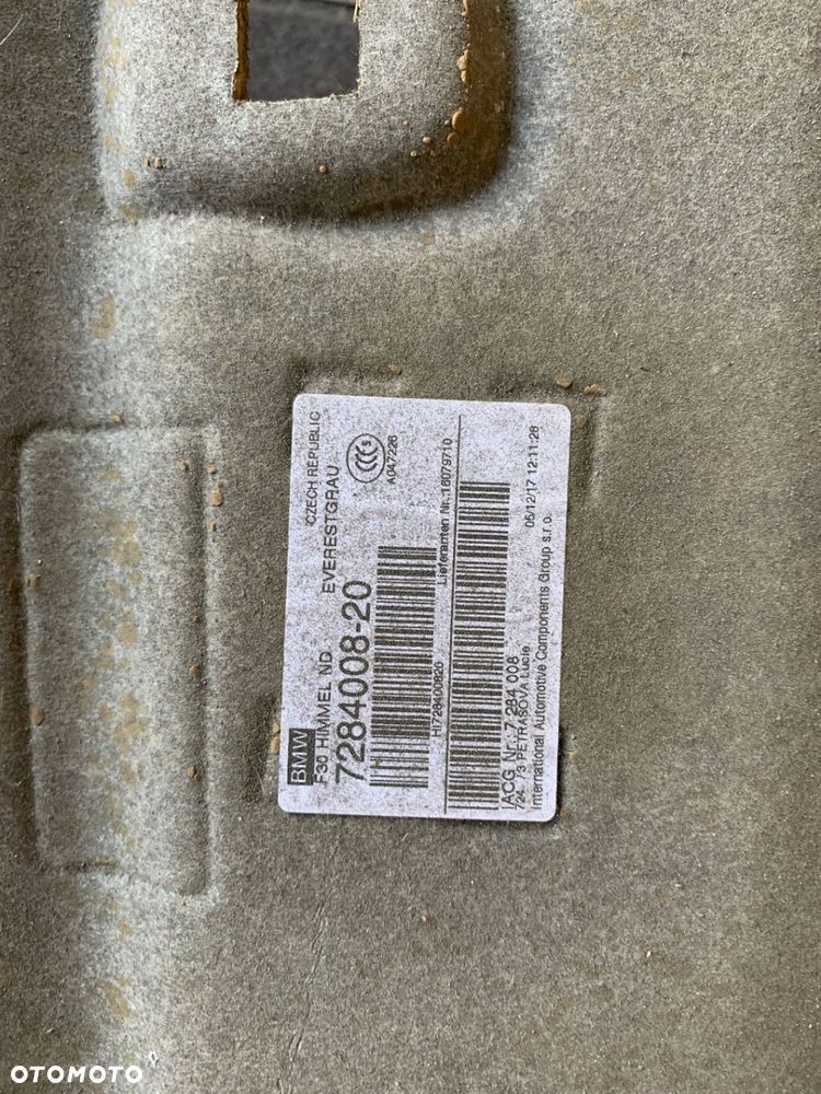 BMW F30 PODSUFITKA 7284008 - 7