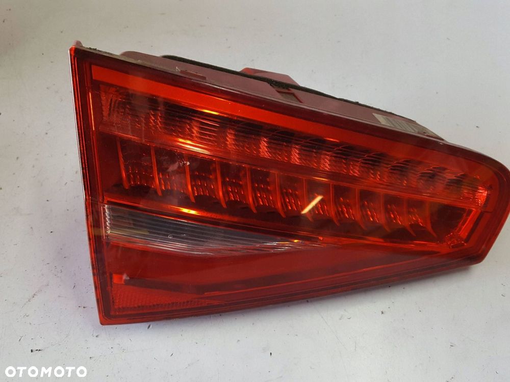 AUDI A4 B8 LIFT 11-15r SEDAN LAMPA LED KLAPY LEWA TYŁ TYLNA - 1