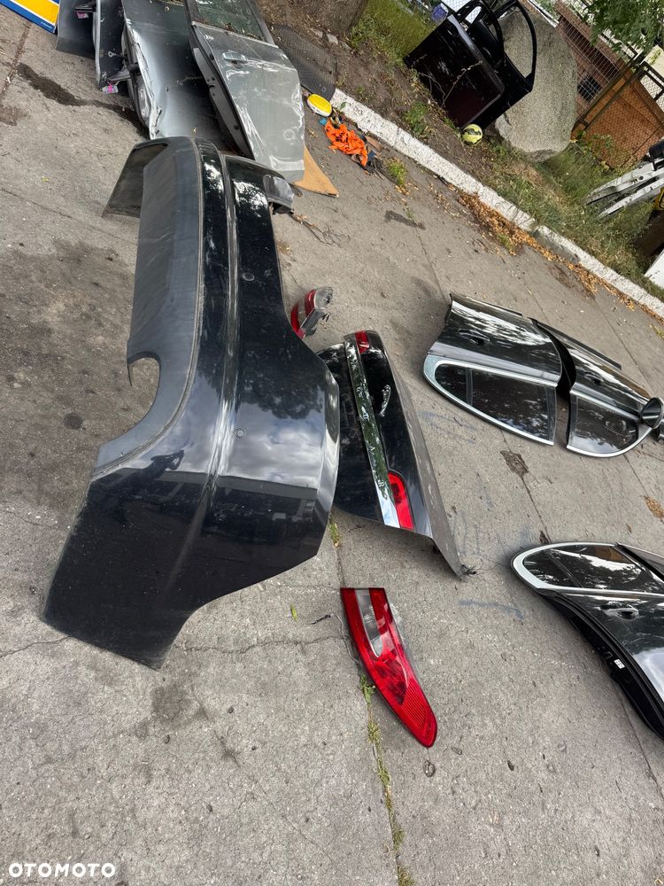 Jaguar FX PEF czarny zderzak przód maska lampa prawa lewa pas przedni z chłodnicami drzwi prawe lewe przednie tylnie przód tył lampa prawa lewa  filtr powietrza błotnik prawy lewy - 12