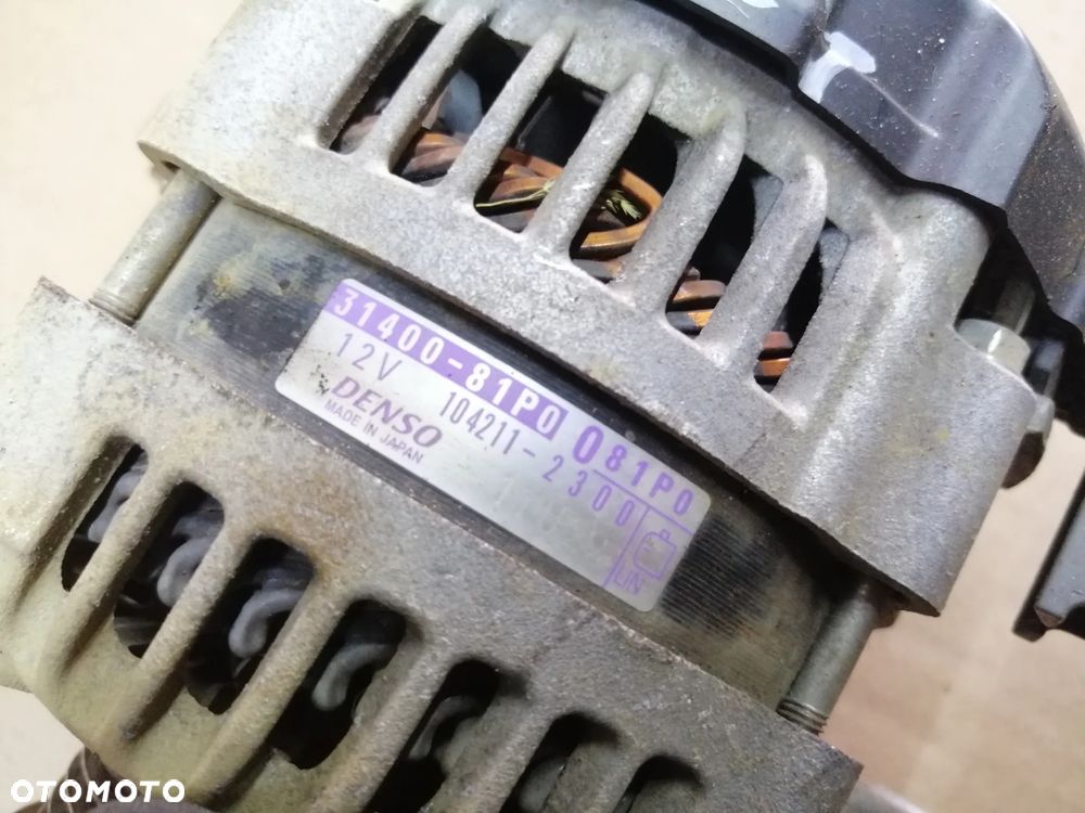 Suzuki Swift MK VIII 2017-2024r. 1.2 Dual-Jet alternator Denso 31400-81P0 104211-2300 - 3
