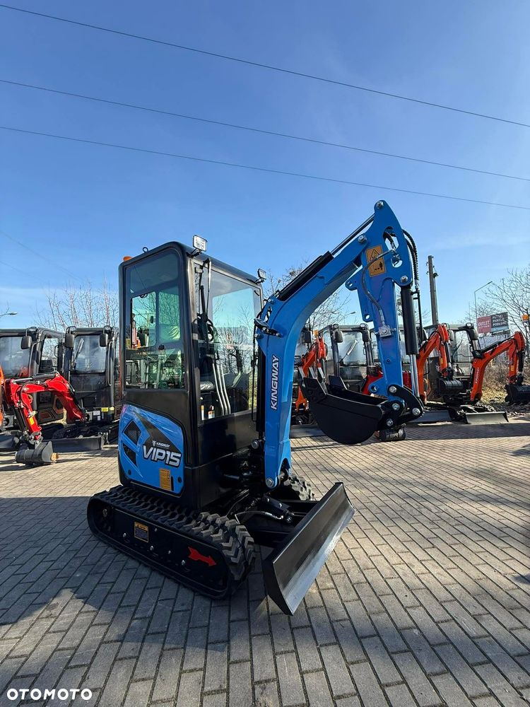 Kingway SV15 JOISTICK KABINA Ramię skr 1500kg 3 łyżki 3-cyl SILNIK 25KM D - 38