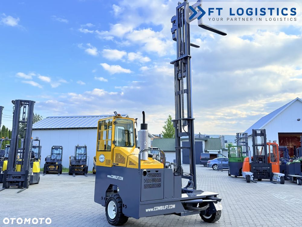 Combilift WÓZEK CZTEROKIERUNKOWY - WIELOKIERUNKOWY | COMBILIFT C5000XL | GAS | TRIPLEX 5550MM | POZYCJONER WIDEL | WOLNY SKOK | NOWE OPONY | PO SERWISIE | STAN IDEALNY | Szeroka oferta wózków czterokierunkowych i bocznych, dopasowanych do różnorodnych potrzeb i zastosowań - 37