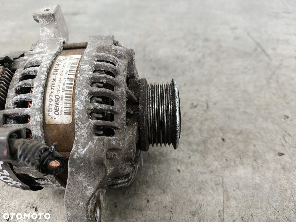 ALTERNATOR TOYOTA YARIS III 27060-0N140 DENSO 1.4 D-4D - 5