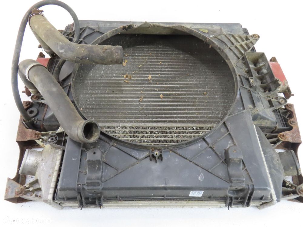 CHŁODNICA WODY INTERCOOLER WENTYLATOR IVECO DAILY III 2.8 JTD 812600500 - 3