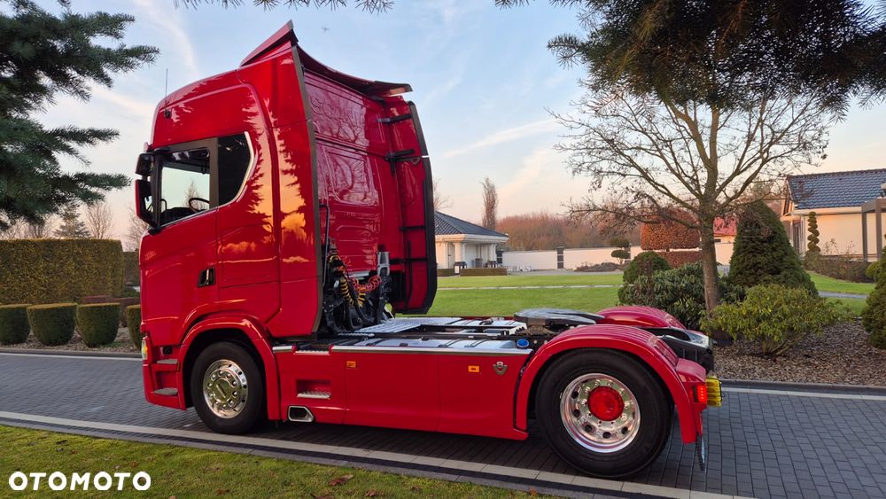 Scania SCANIA///S530///V8///2022///RETARDER/// FULL LED///KLIMATYZACJA POSTOJOWA/// ZABUDOWY MIĘDZYOSIOWE///WAGA/// SKÓRY///NAWIGACJA///BARDZO BOGATA WERSJA///STAN BARDZO DOBRY - 10