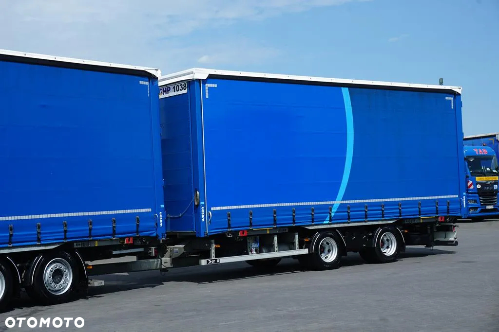 Mercedes-Benz ACTROS / 2545 / ACC / E 6 / MP 5 / ZESTAW PRZESTRZENNY 120 M 3 / BDF 2 X 7,82 M - 14