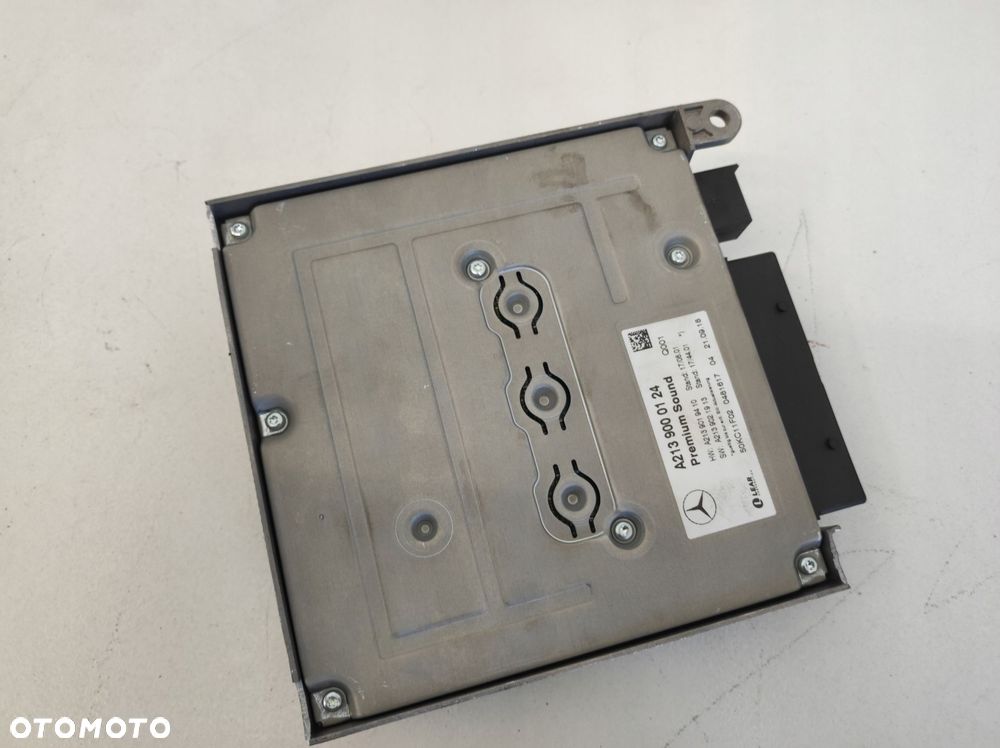 wzmacniacz audio radia burmester mercedes e klasa w213 213 - 6