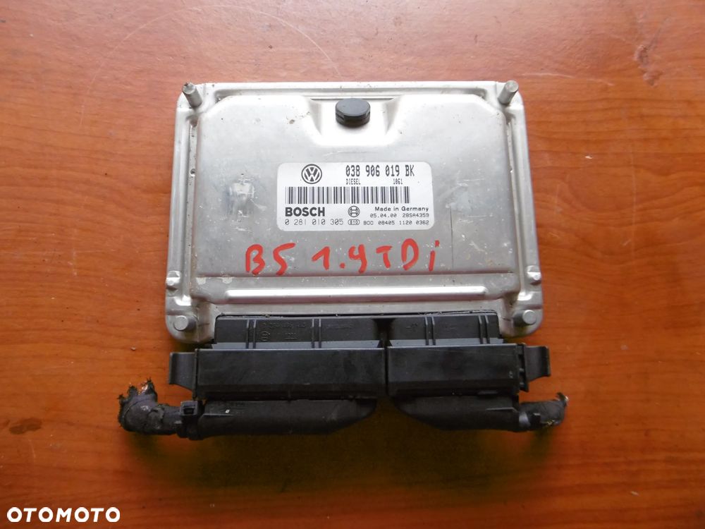 KOMPUTER STEROWNIK VW PASSAT B5 1.9 TDI 038906019BK - 1