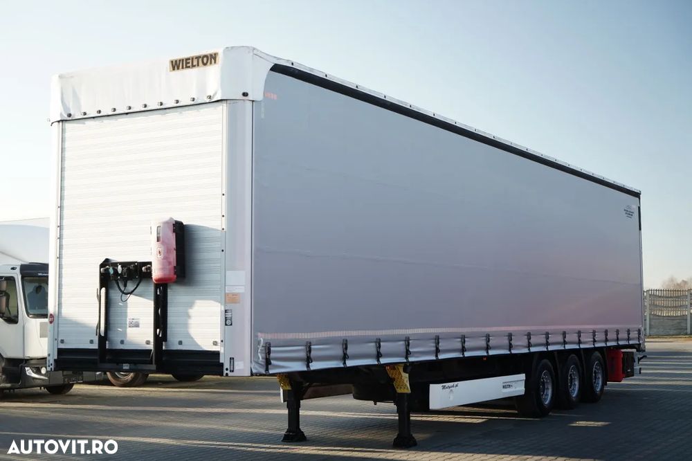 Wielton CORTINĂ WIELTON / MEGA / PUNȚĂ RIDICATĂ / PUNȚI SAF / - 1