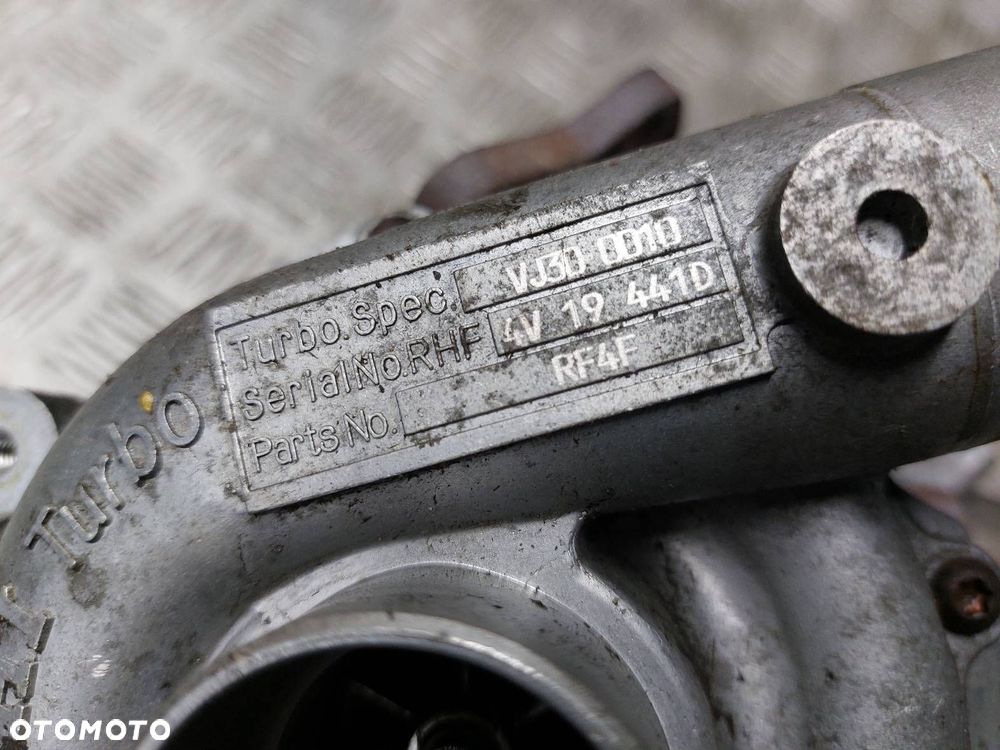 TURBOSPRĘŻARKA TURBINA MAZDA 323F BJ 2.0 TD VJ300010 RF4F - 3