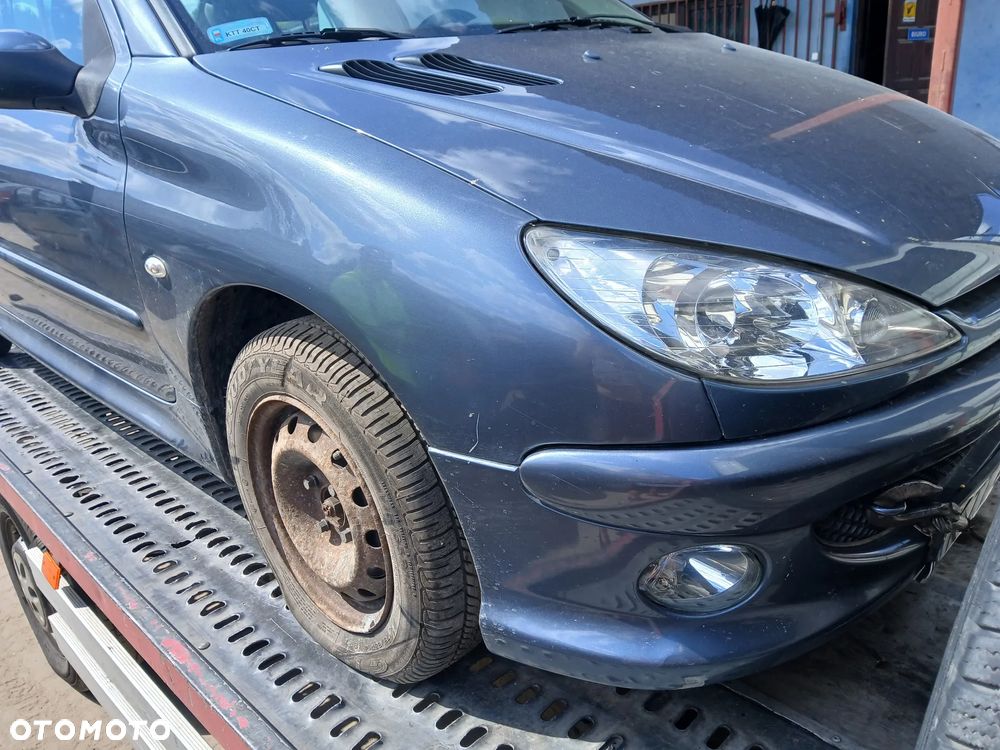 PEUGEOT 206 HB 5D EZW maska pokrywa silnika klapa bagażnika zderzak lampa reflektor pas przedni - 8