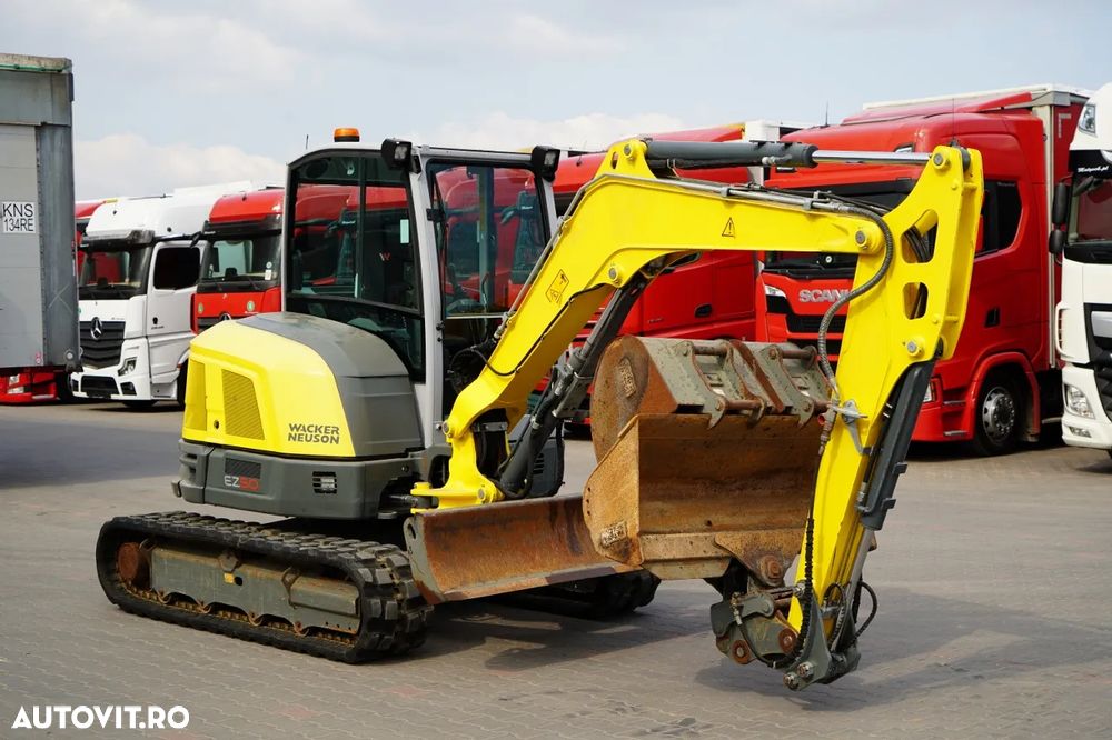Wacker NEUSEON EZ50 / MINI EXCAVATOR / 2022 / 3.200 ORE / SET CUPĂ - 15