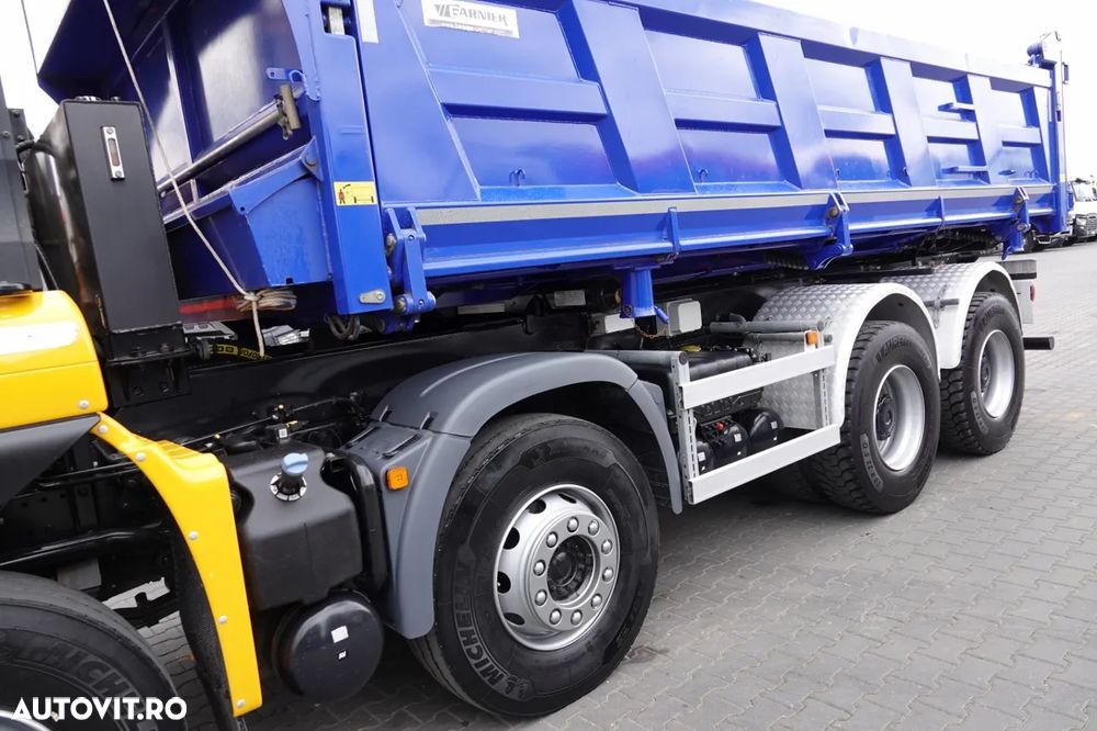 MAN TGS 35.500 / 8x4 / BASCULANTE / HYDROBURTA / BORDMATIK / NAVI / 2019 - 13