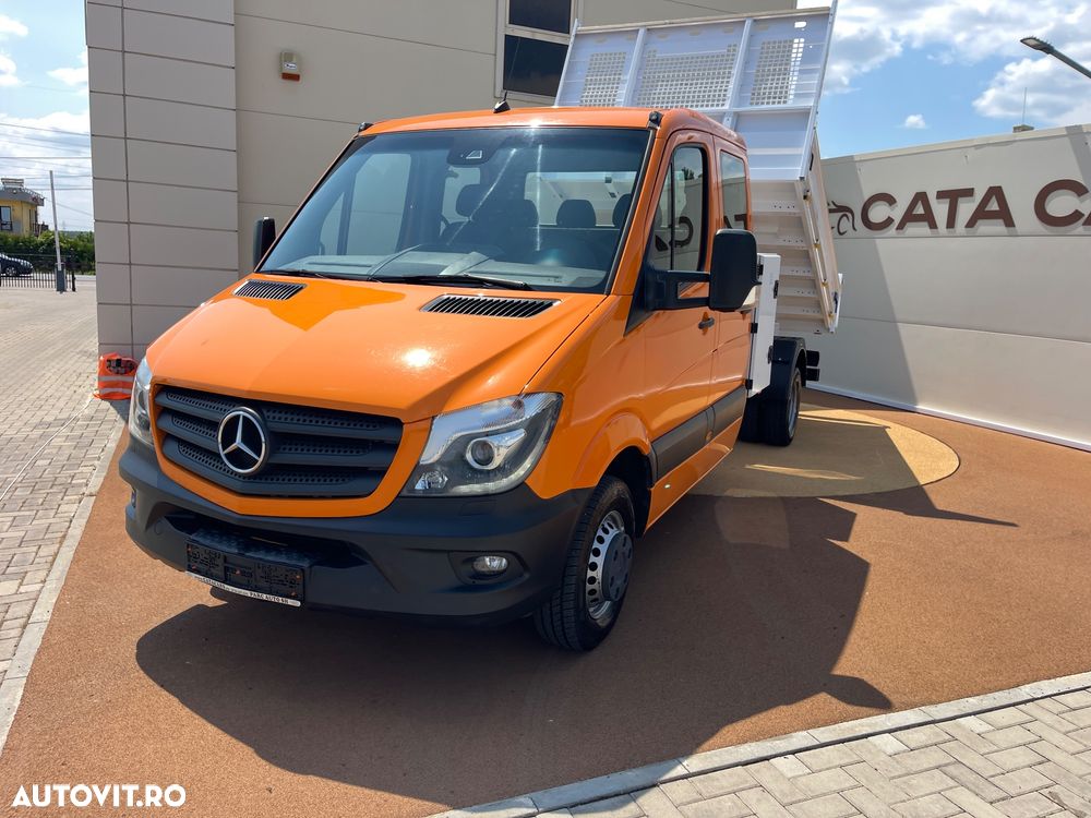 Mercedes-Benz Sprinter Doka 519  3.0CDI  BASCULABIL  PUNTE DUBLA - 9