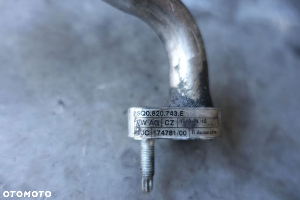 PRZEWÓD KLIMATYZACJI AUDI A3 S3 8V 15r.  5Q0820741C - 6