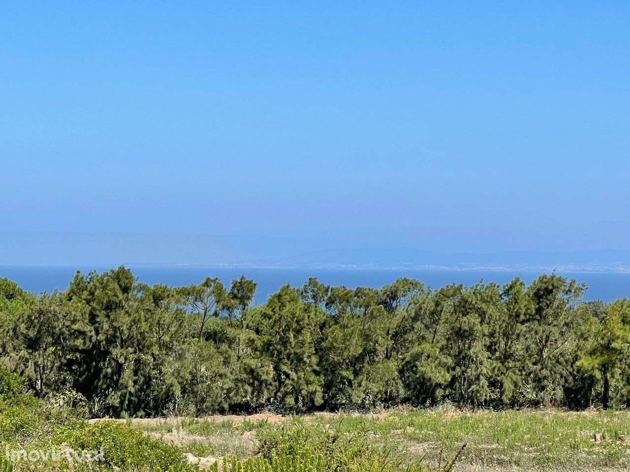 Lote de 25410m2 vista deslumbrante mar praia da Foz Meco Sesimbra - Grande imagem: 2/7