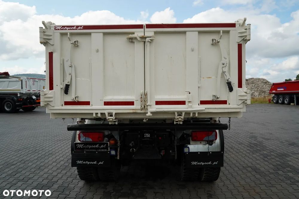 MAN TGS 26.460 / 6X4 / 3 STRONNA WYWROTKA / HYDROBURTA / CZOŁOWNICA  / AUTOMAT / - 20