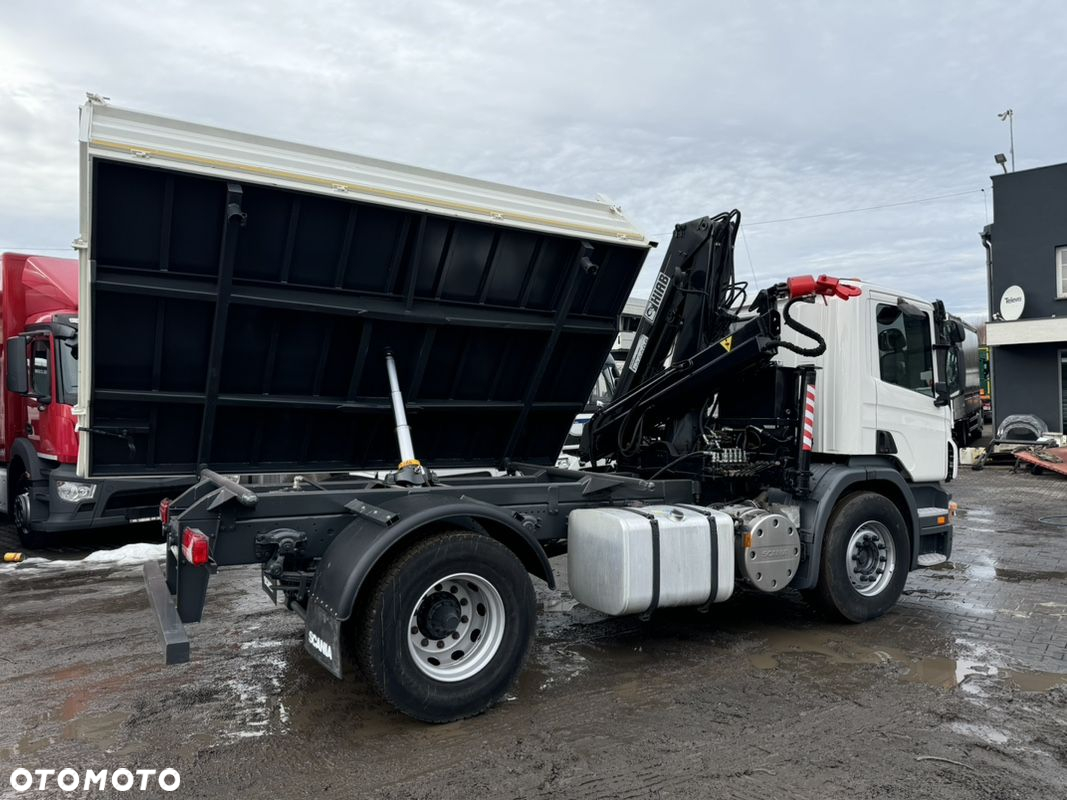 Scania P 320 / Wywrotka HDS HIAB - 12