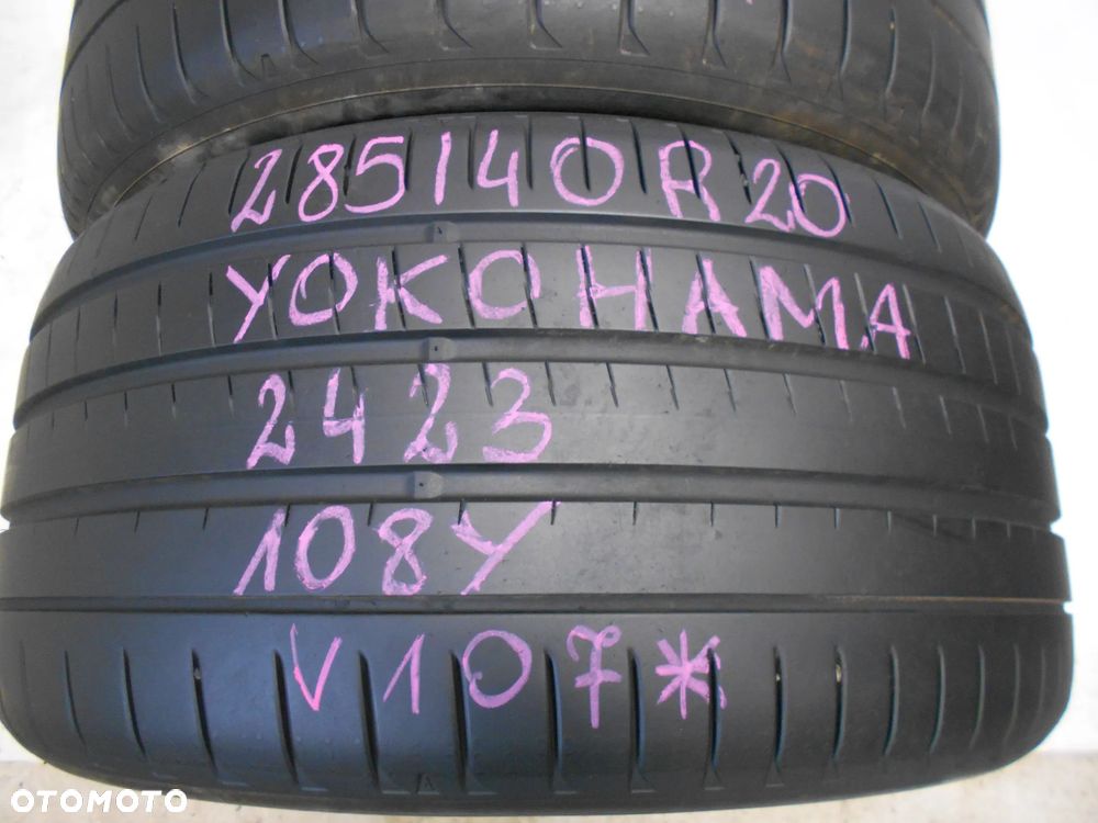 OPONY 285/40R20 YOKOHAMA ADVAN SPORT V107 DOT 3123 6.4MM - 3