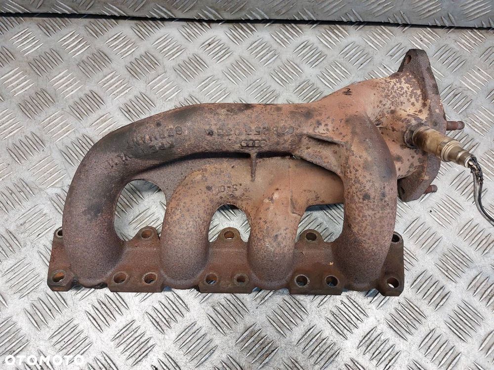 KOLEKTOR WYDECHOWY SONDA LAMBDA VW PASSAT B5 1.8 20V 058253033A 058906265A - 2