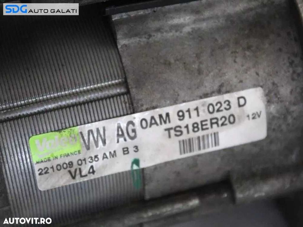 Electromotor cu 12 Dinti Cutie Automata DSG 7 Volkswagen Jetta 1.6 TDI CAY CAYB CAYC 2009 - 2018 Cod 0AM911023D TS18ER20 [B3631] - 4