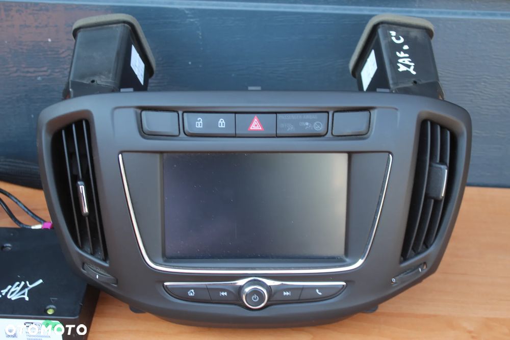 RADIO PANEL WYŚWIETLACZ NAWIGACJA OPEL ZAFIRA C PO LIFT KOMPLET EUROPA - 2