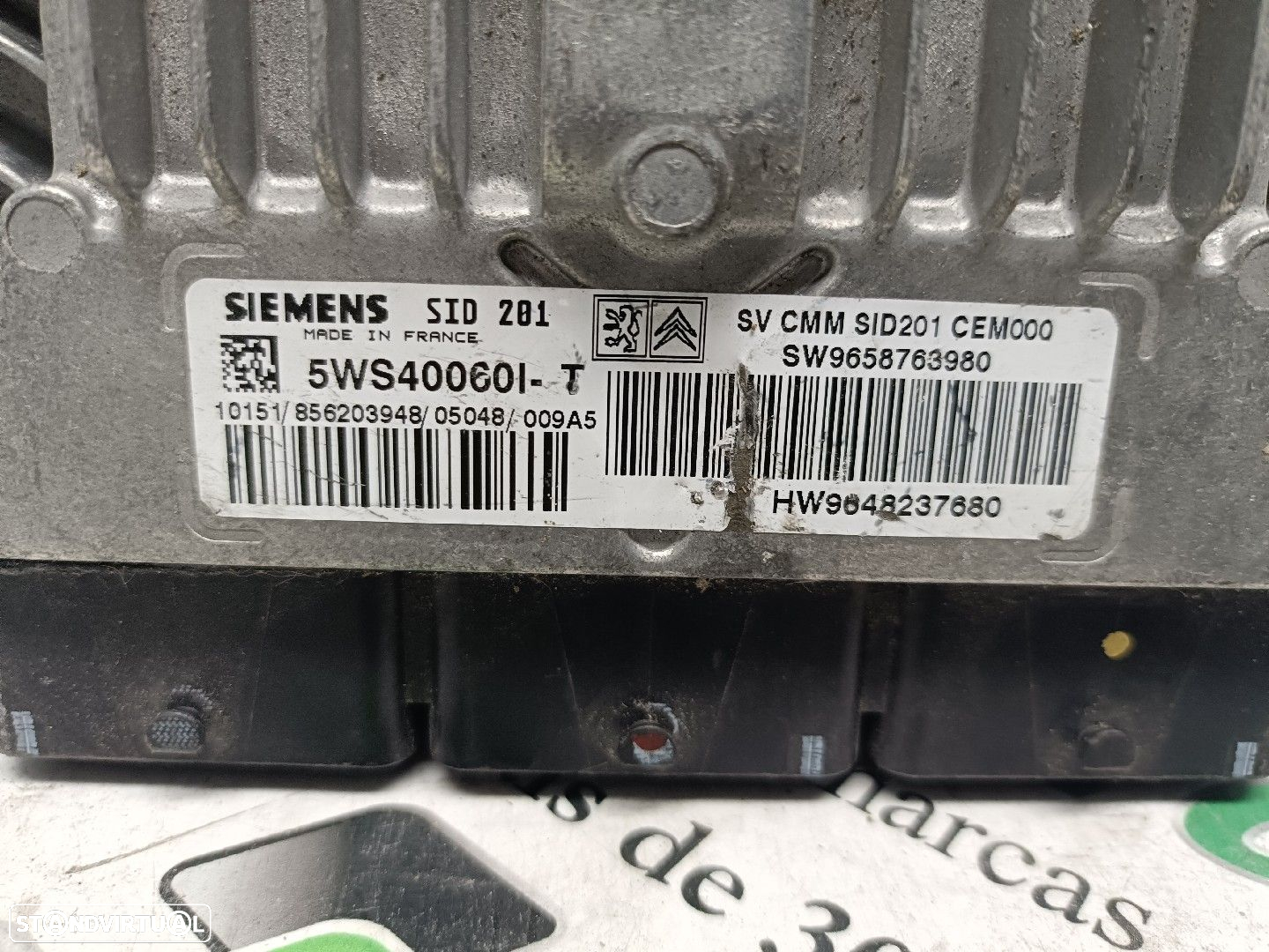 Centralina Motor Peugeot 607 (9D, 9U) - 3