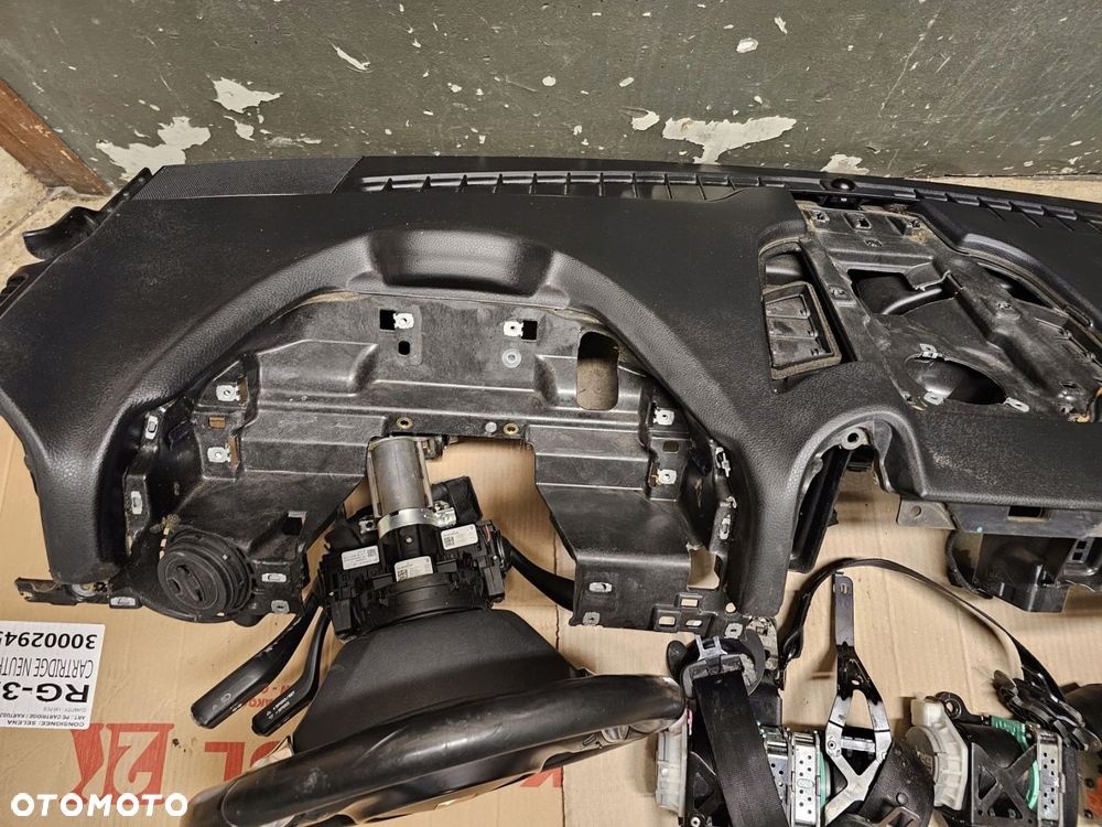 konsola airbag pasy komplet porsche cayenne 7p5 - 2