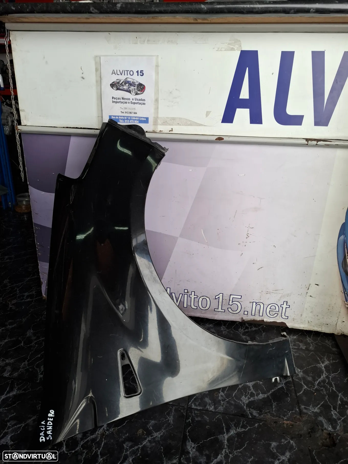 Guarda lamas direito Dacia Sandero 2012 - 2