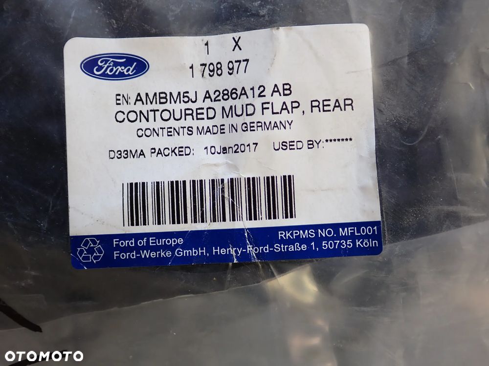 FORD FOCUS MK3 CHLAPACZE TYŁ AMBM5JA286A12AB - 4