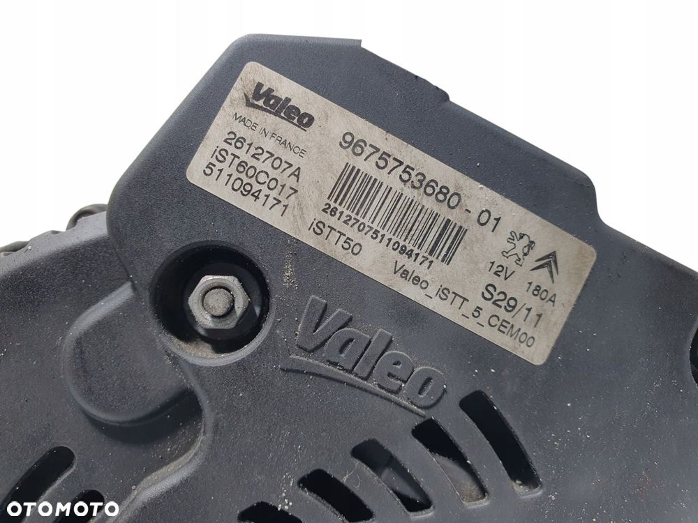ALTERNATOR Peugeot Partner 208 308 Citroen C4 II DS4 1.6 E-HDI 9675753680 - 7