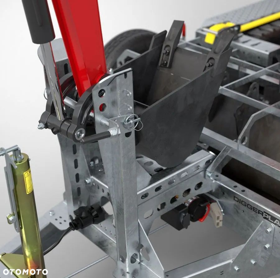 Brian James Trailers Digger Plant 2, 320X170 CM, DMC 3500 KG, z najazdami stalowymi 162 CM - 12