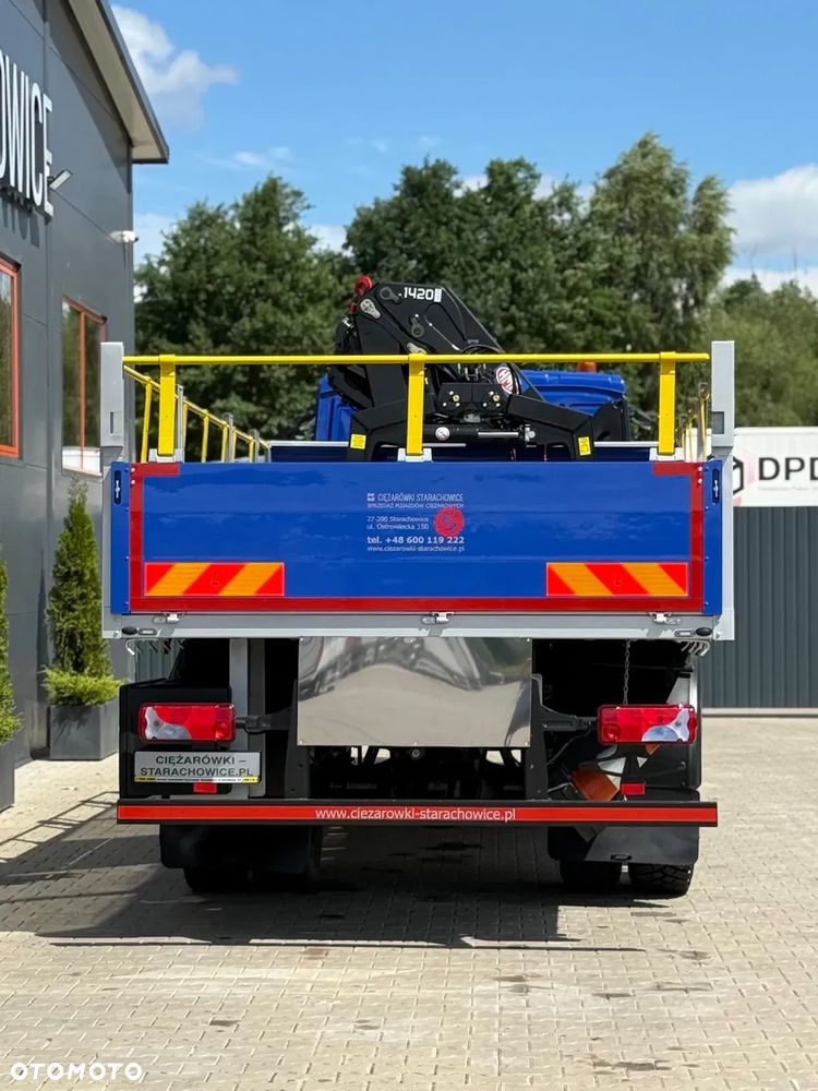 MAN TGM TGL TGS 18.250 E6 //skrzyniowy z HDS // 4x2 // żuraw HMF 1420 K2 HDS dzwig kran crane budowlanka - 24