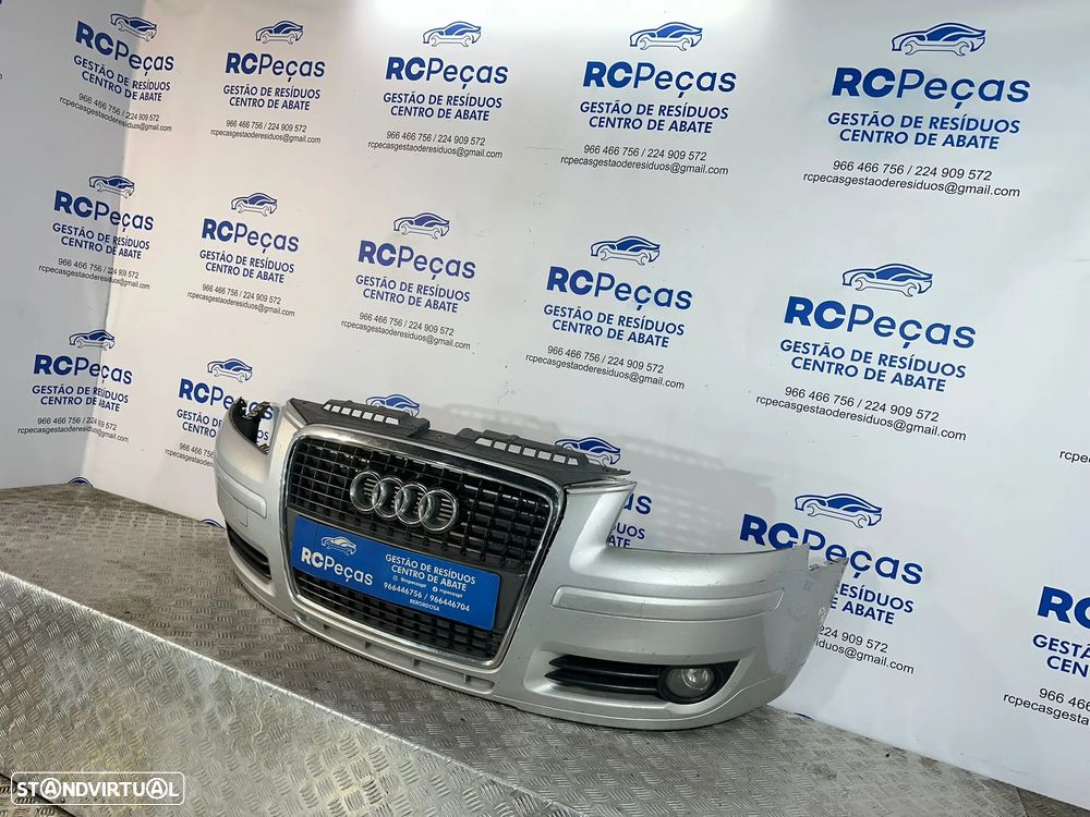 .Parachoques Frente Frontal Original Audi A3 8P Fase 2 Facelift 8P4807437 2004 - 2013 - 6