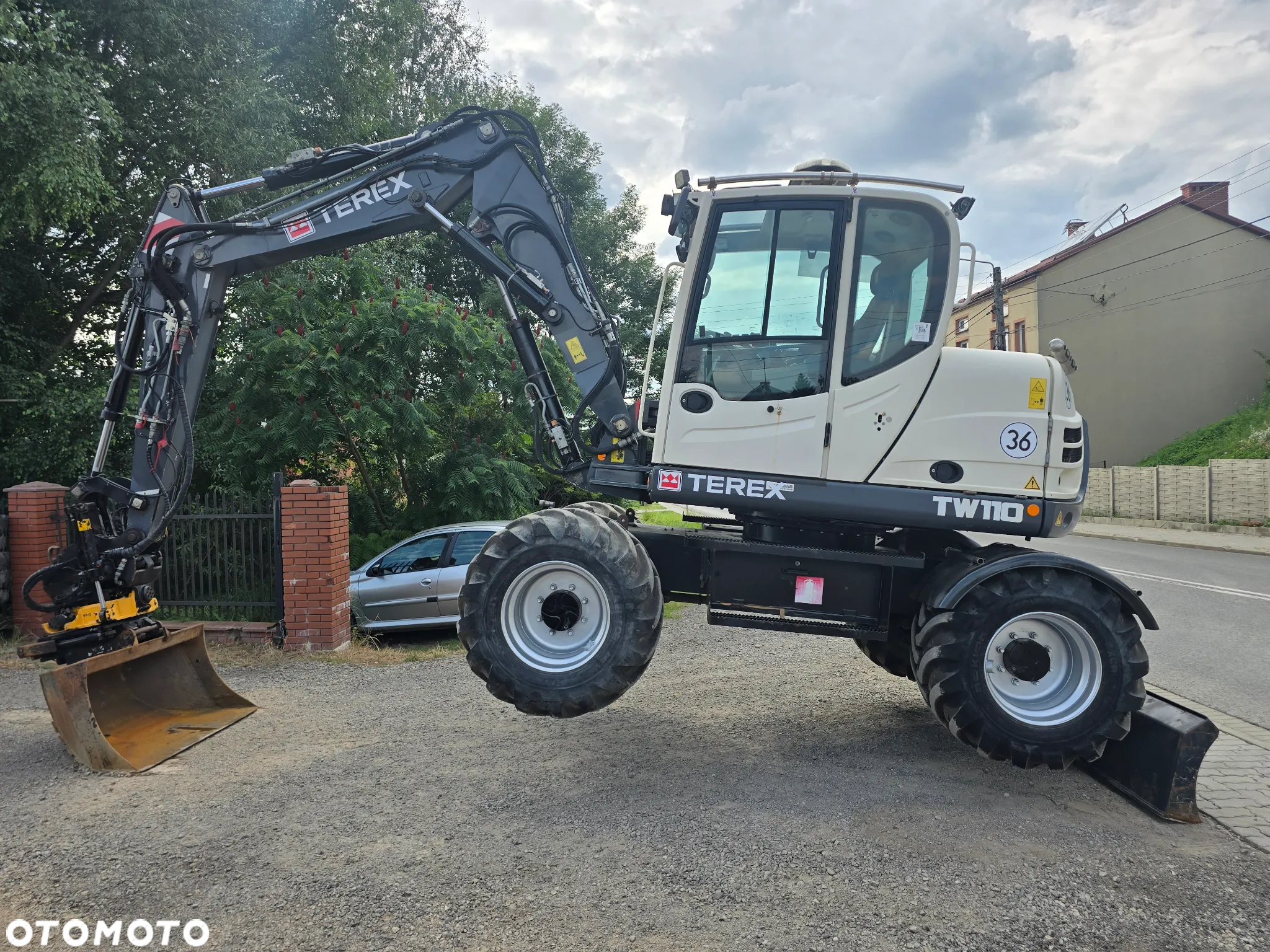 Terex TW 110 Full Opcja SVAB Engcon - 12
