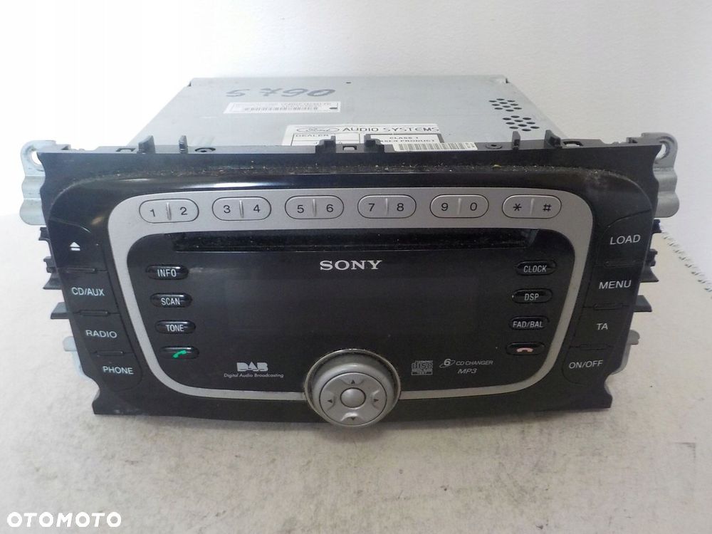 FORD MONDEO IV MK4 S-MAX RADIO KOD MP3 DAB - 1