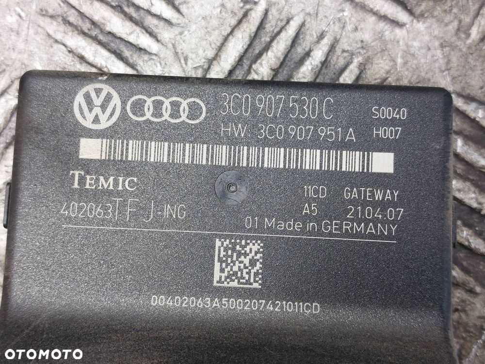 ZESTAW STARTOWY PASSAT B6 2.0 TDI 03G906018CE 3C0937049AD 3C0959433R - 8
