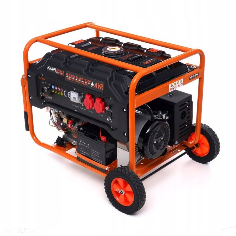 AGREGAT PRĄDOTWÓRCZY GENERATOR PRĄDU 5500W 230V 1FAZOWY ROZRUCH ELEKTRYCZNY - 5