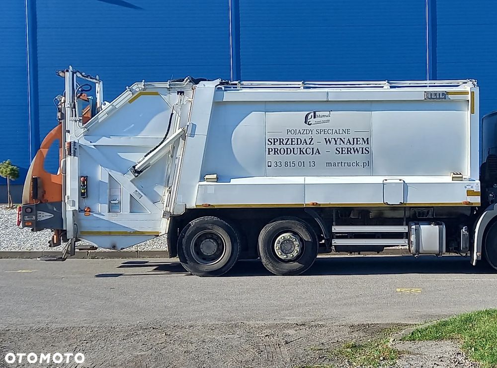 Zabudowa śmieciarki jednokomorowa HEIL 20m3 110-1100L - 2