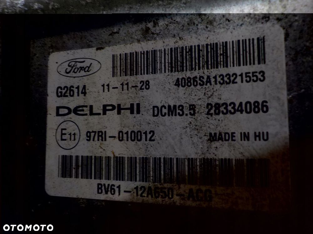 C-MAX II MK2 2.0 TDCI 12r 5D sterownik komputer silnika BV61-12A650-ACG - 3