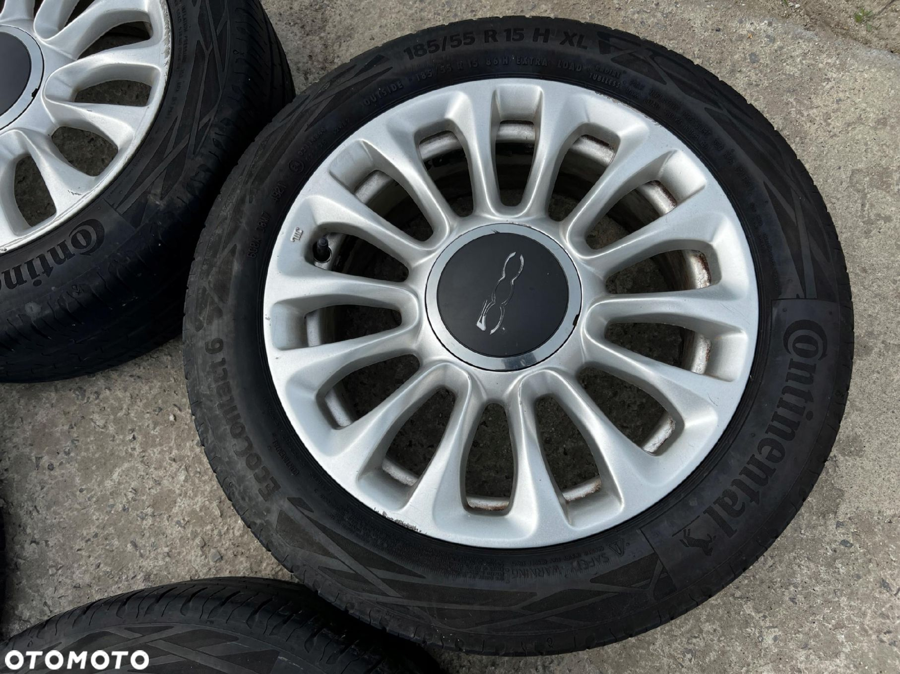 KOŁA FELGI OPONY LETNIE FIAT 500 185/55 R15 - 8