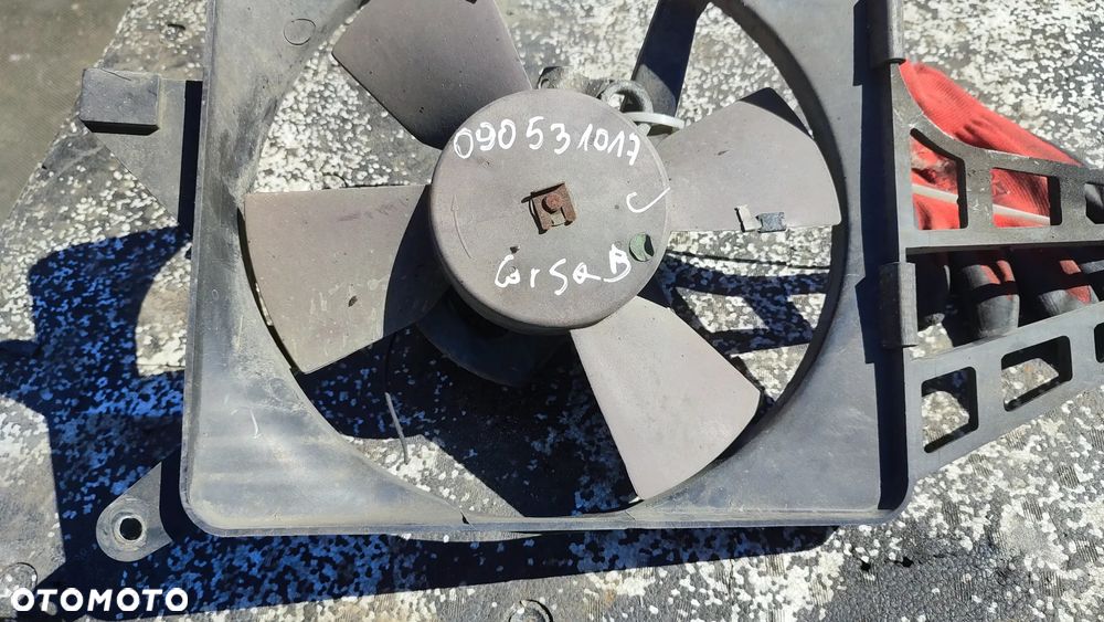 WENTYLATOR CHŁODNICY OPEL CORSA B 090531017 - 2