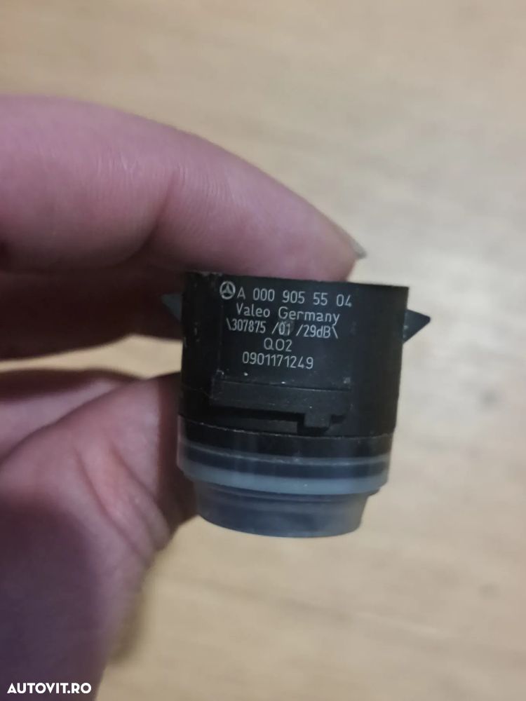 Senzor Parcare Negru Original Mercedes-Benz (PDC) pentru B-Class W246, C-Class W205, CLA, GLA, E-Class și Sprinter (A 000 905 55 04) - 4